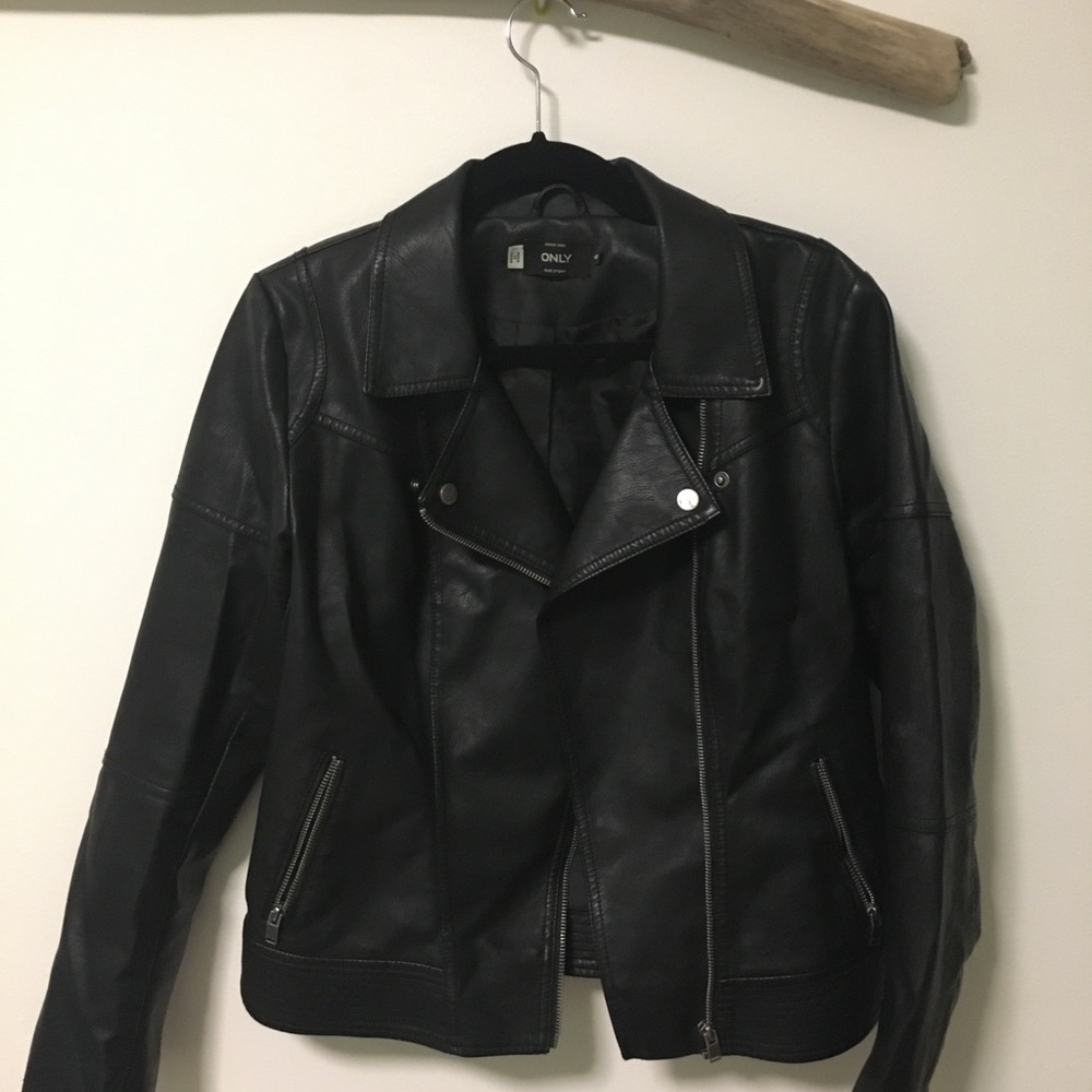 Only Faux Leather Jacket